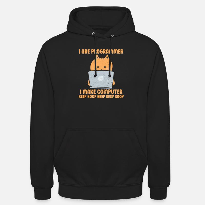 programmer - Unisex Hoodie - black