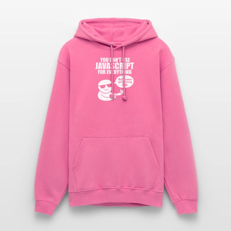 Programmeur Javascript Sweat-shirt à capuche unisexe