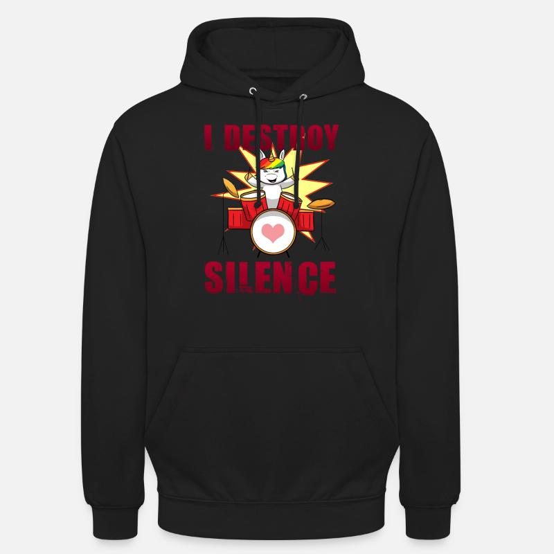 Drummer Drummer Drummer - Unisex Hoodie - black