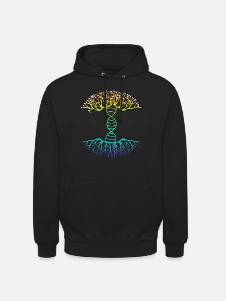 DNA family tree - Unisex Hoodie - black