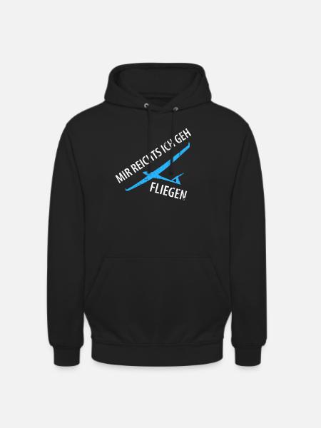 Je vais voler - Sweat-shirt à capuche unisexe - noir