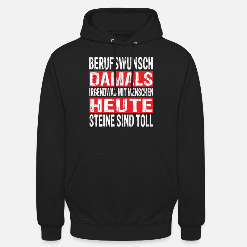 Berus Berusleben Berufswahl Berufe Berufung - Unisex Hoodie - Schwarz