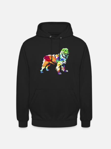 Hovawart - Sweat-shirt à capuche unisexe - noir