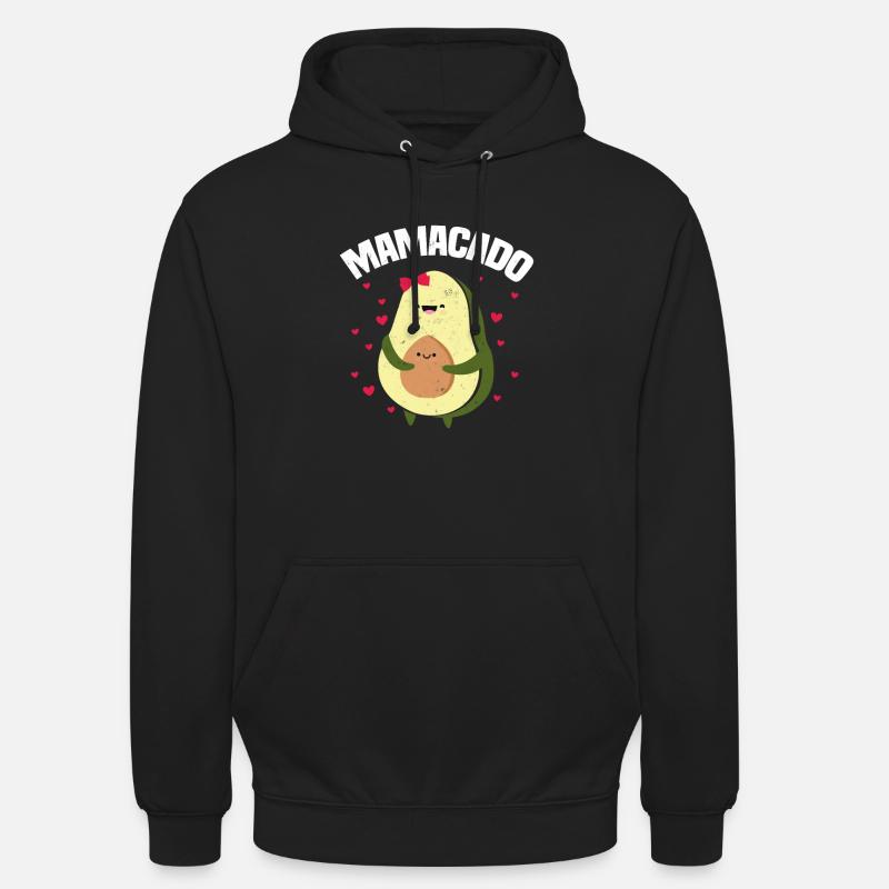 Avocat de grossesse - Sweat-shirt à capuche unisexe - noir