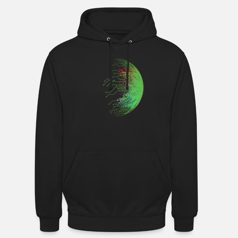 Binary code - Unisex Hoodie - black