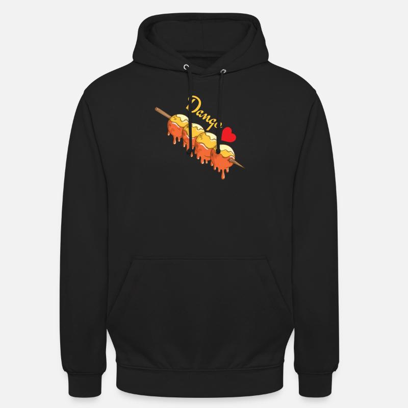 Dango mochiko Reisklößchen - Unisex Hoodie - Schwarz
