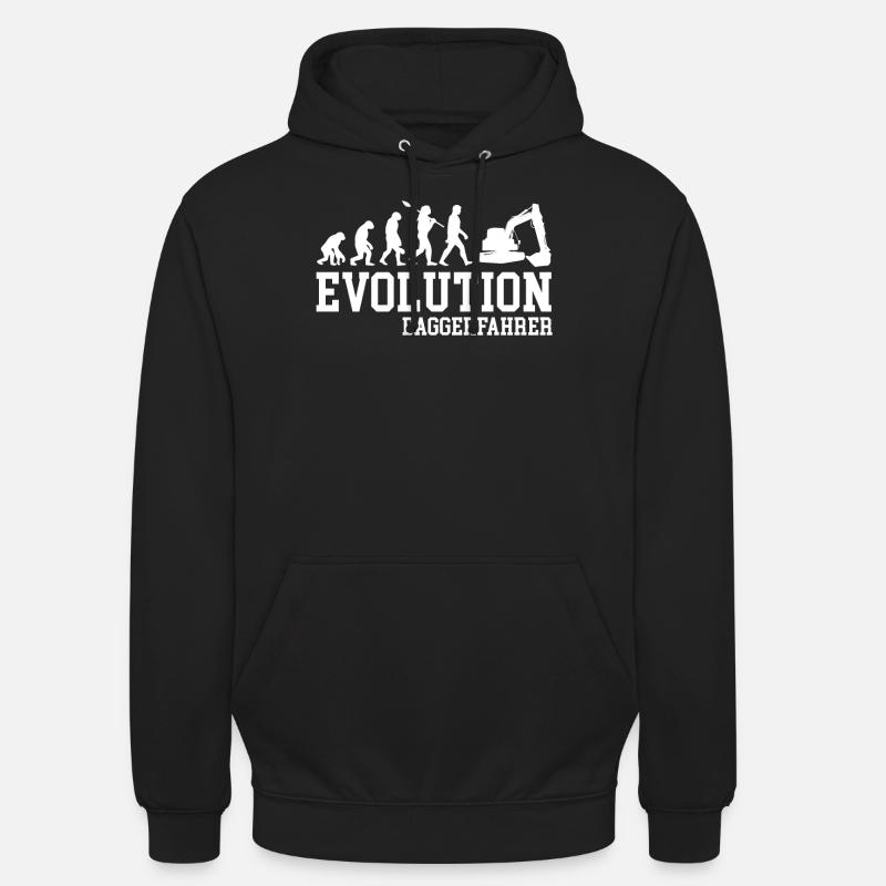 Evolution Bagger - Unisex Hoodie - Schwarz