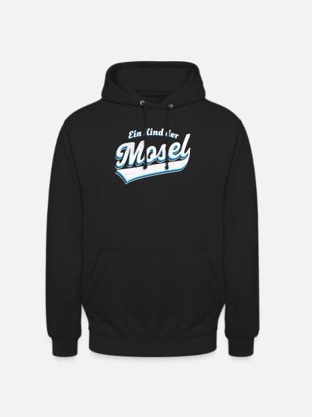Ein Kind der Mosel - Unisex Hoodie - Schwarz