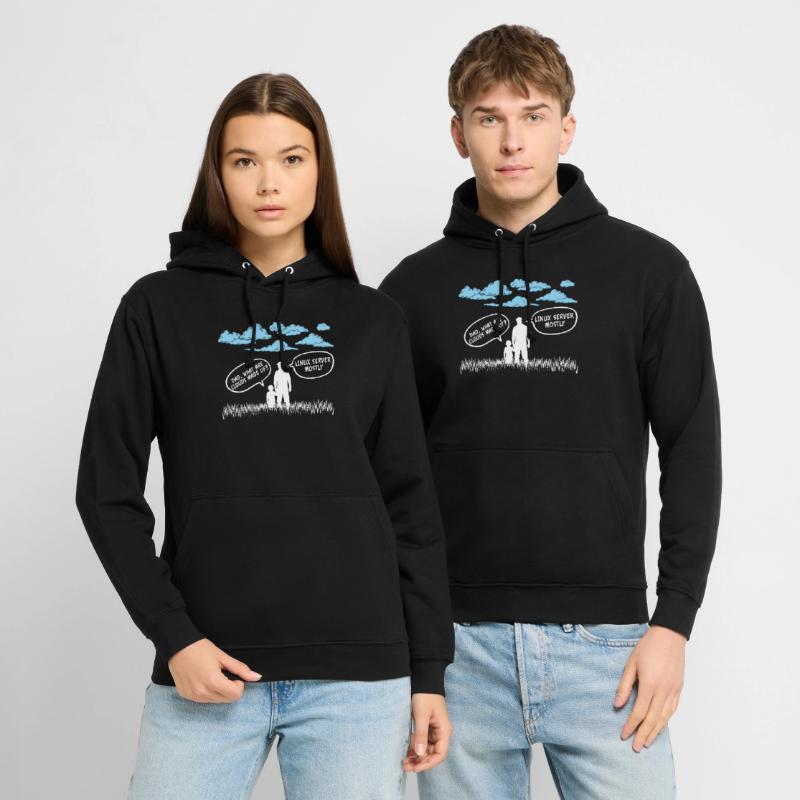 Cloud Linux Server Coder Unisex Hoodie