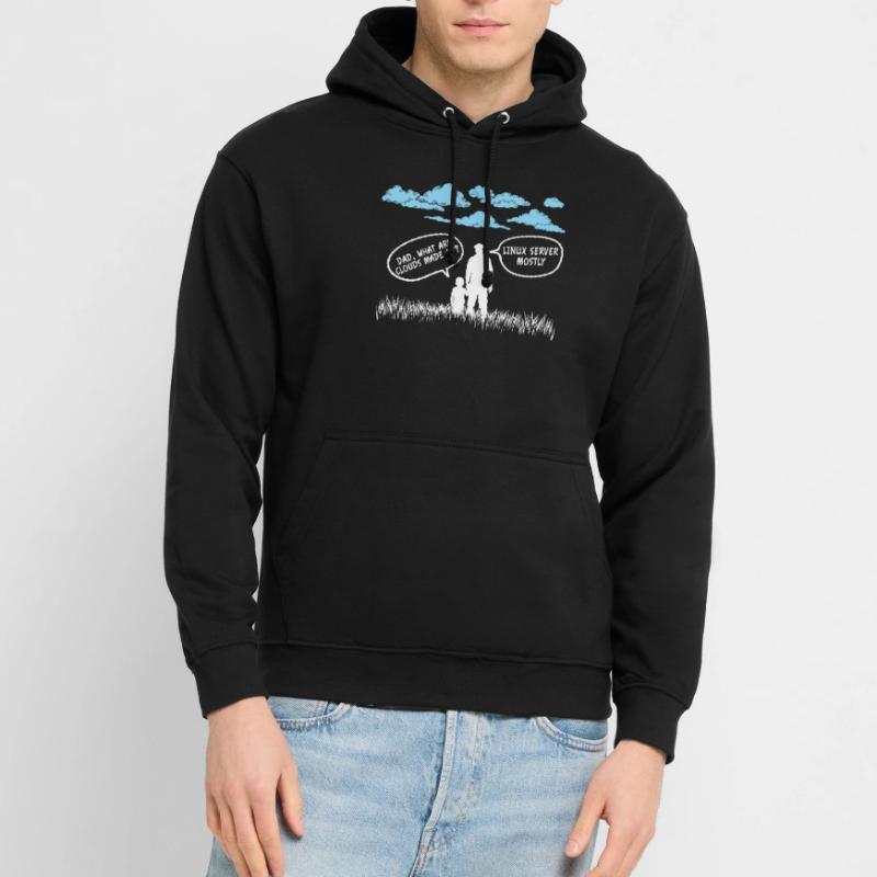 Cloud Linux Server Coder Unisex Hoodie