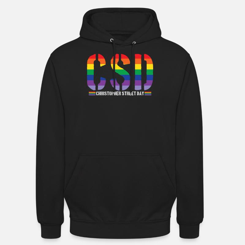 Christopher Street Day CSD LGBT - Unisex Hoodie - Schwarz