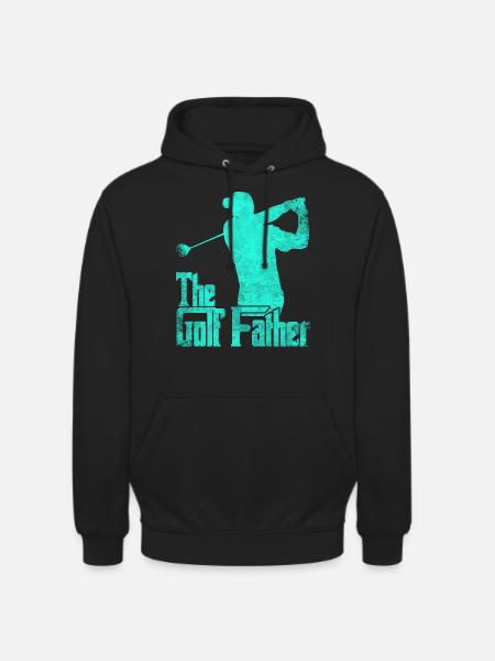 Golf golf father golf player - Unisex Hoodie - black