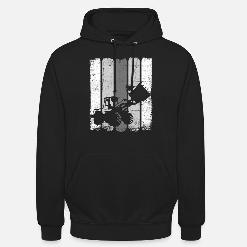 Bagger - Unisex Hoodie - Schwarz