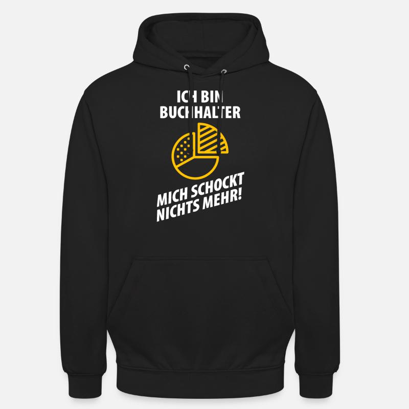 BUCHHALTER - Unisex Hoodie - Schwarz