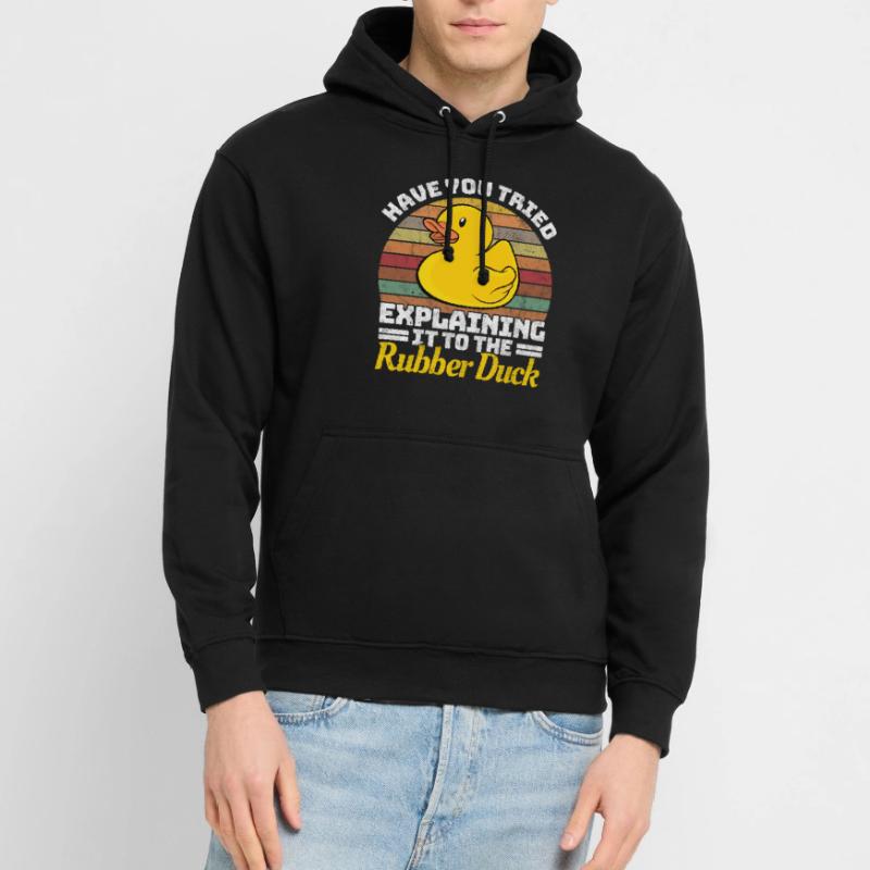 Programmer Programming Duck Rubber Duck Unisex Hoodie