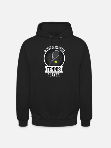 tennis - Unisex Hoodie - black