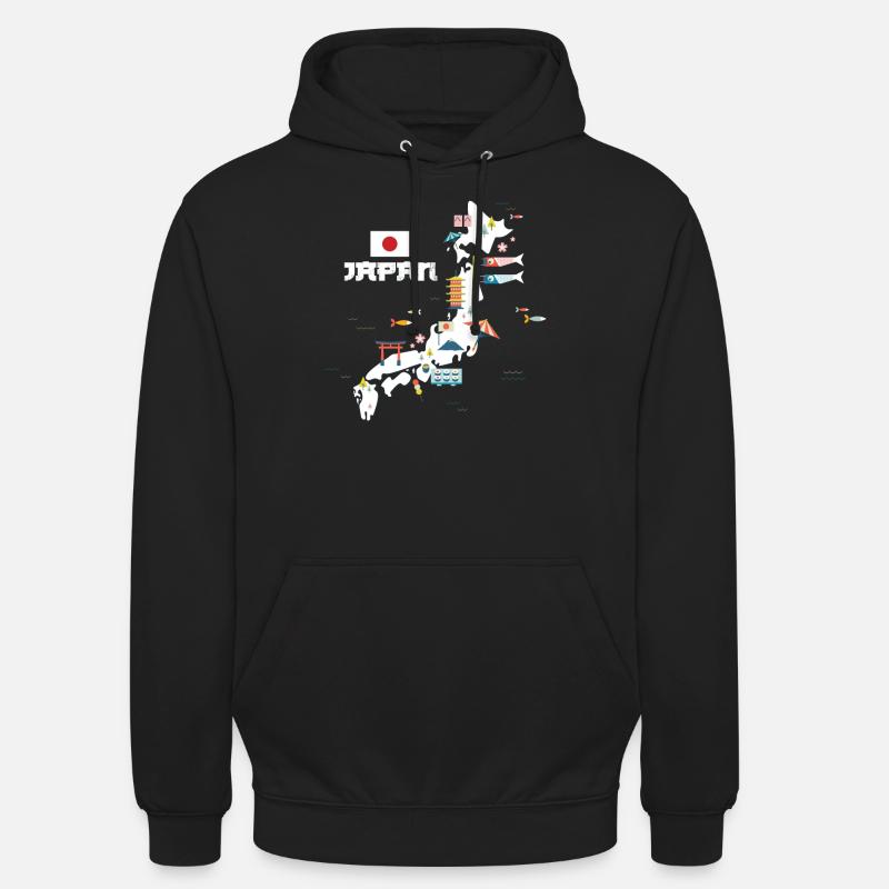 Japan - Unisex Hoodie - black
