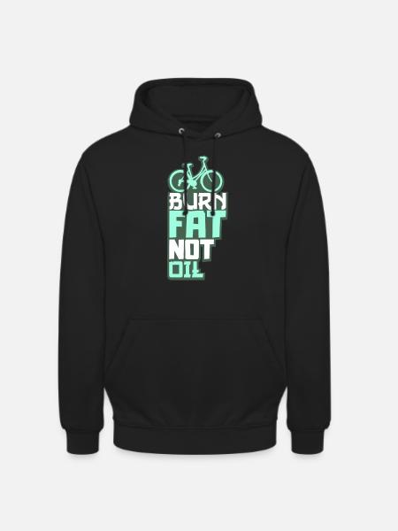 Bicycle environmental protection climate protection - Unisex Hoodie - black