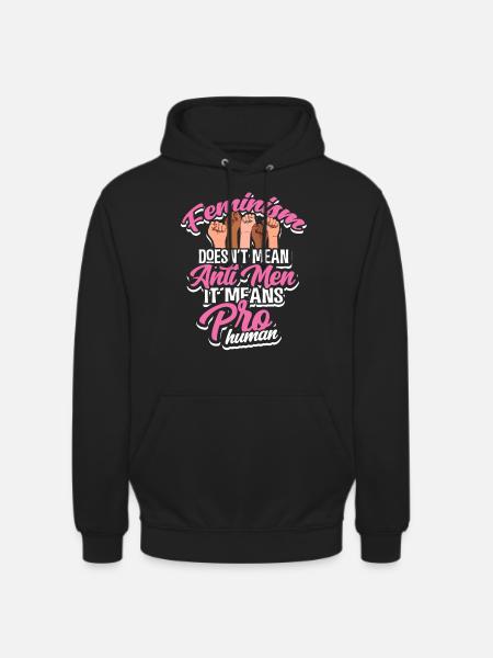 Feminist - Unisex Hoodie - black