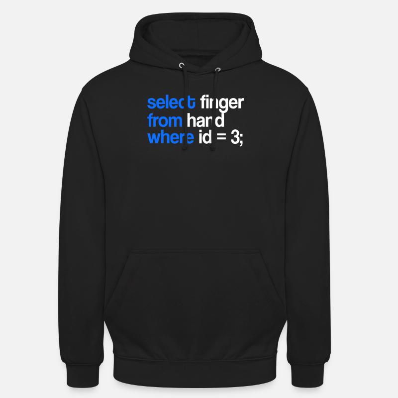 Computer scientist hardware software gift - Unisex Hoodie - black