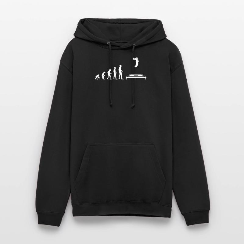 Cadeau d'évolution de saut de trampoline Sweat-shirt à capuche unisexe