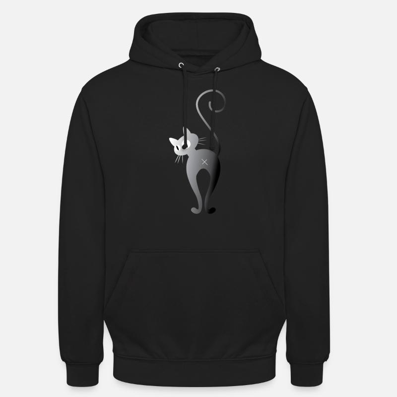 Chat Chat Chat Chat Kitty - Sweat-shirt à capuche unisexe - noir