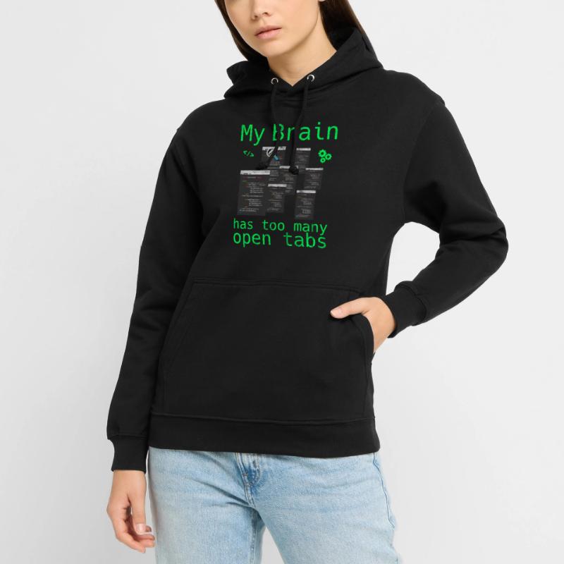 Informatik Hacker Programmierer Binär PC Computer Unisex Hoodie