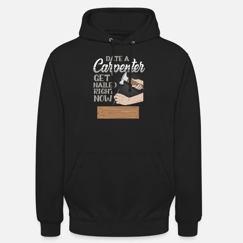 Carpenter and joiner gift idea carpenter - Unisex Hoodie - black