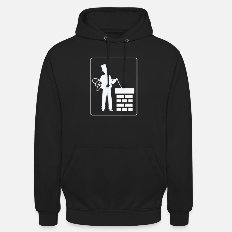 Idée cadeau ramoneur Schonsteinfeger - Sweat-shirt à capuche unisexe - noir