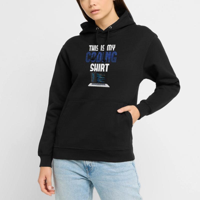 Codeur d’ordinateur Codeur Nerd Codage Sweat-shirt à capuche unisexe