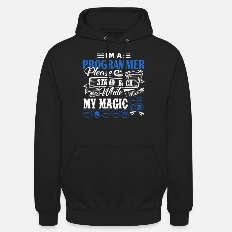 Programmierer Ich bin ein Programmierer - Unisex Hoodie - Schwarz