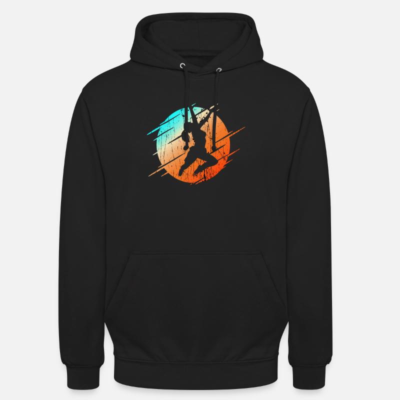 CLIMBING Extremsport Klettern - Unisex Hoodie - Schwarz