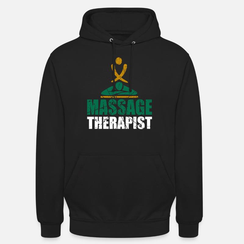 Massagetherapeut Massagetherapie Arbeit - Unisex Hoodie - Schwarz
