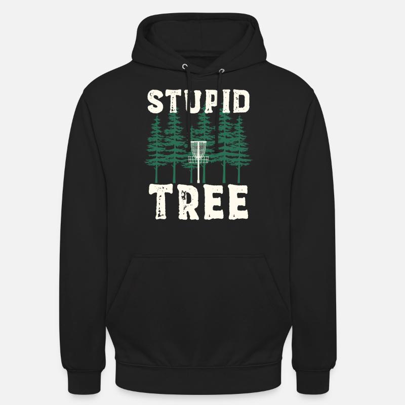Disc Golf Discgolf | Discgolfspieler Geschenk - Unisex Hoodie - Schwarz