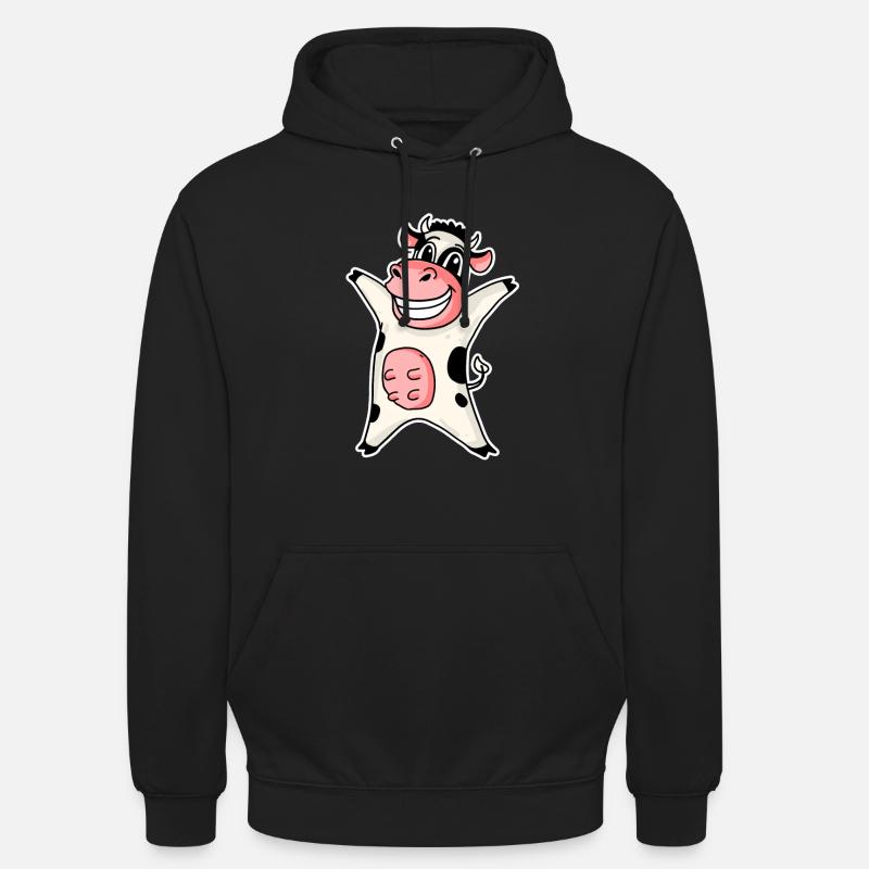 Cow - Unisex Hoodie - black