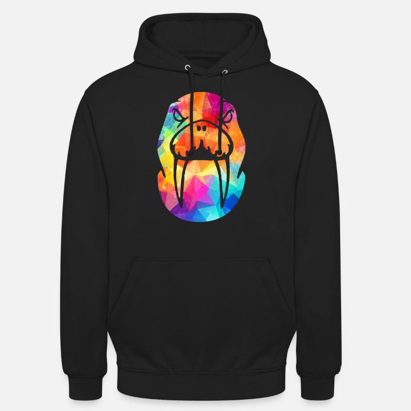Walross - Unisex Hoodie - Schwarz