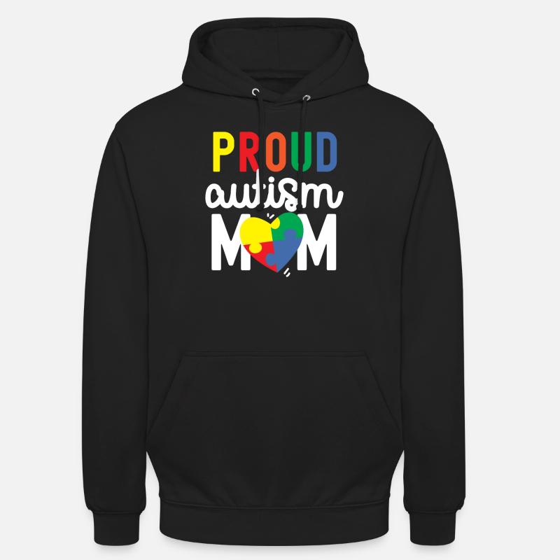 Autisme Conscience - Sweat-shirt à capuche unisexe - noir