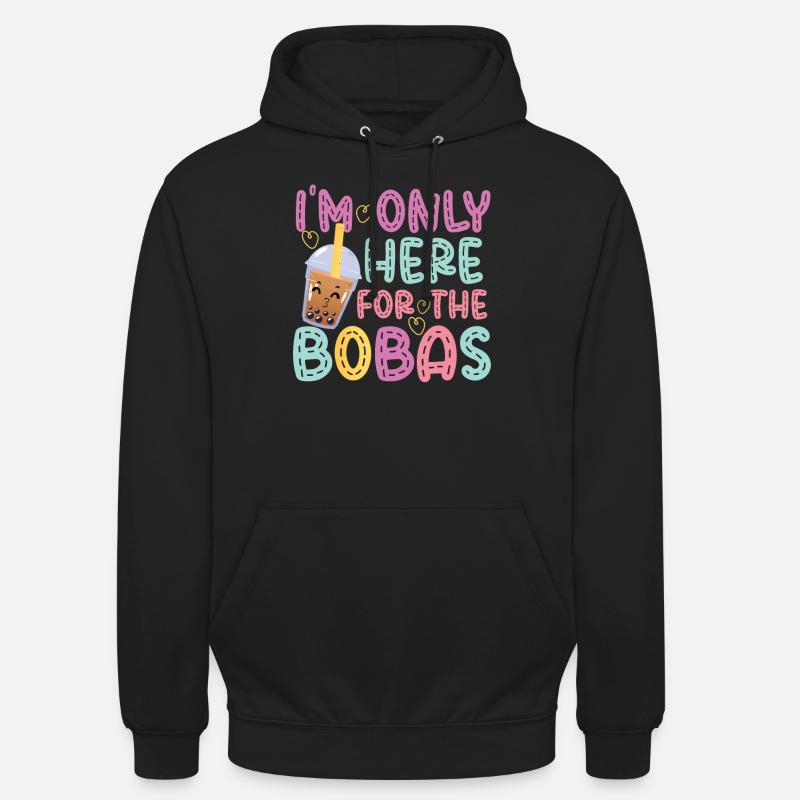 Bubble Tea - Sweat-shirt à capuche unisexe - noir