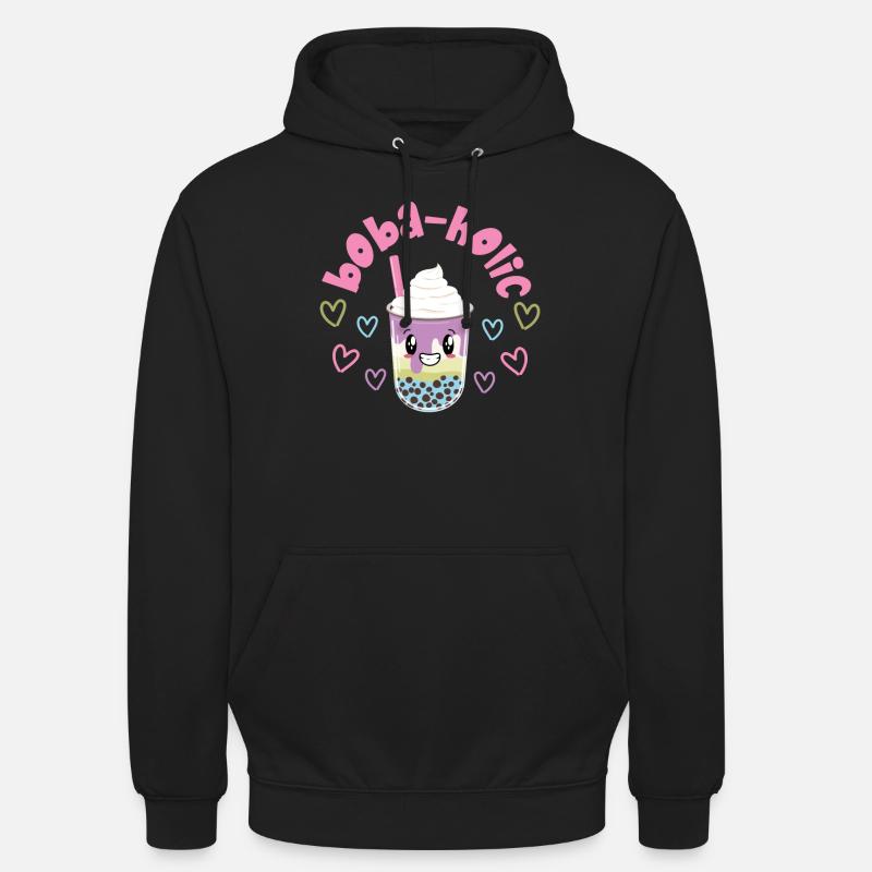 Bubble Tea - Sweat-shirt à capuche unisexe - noir