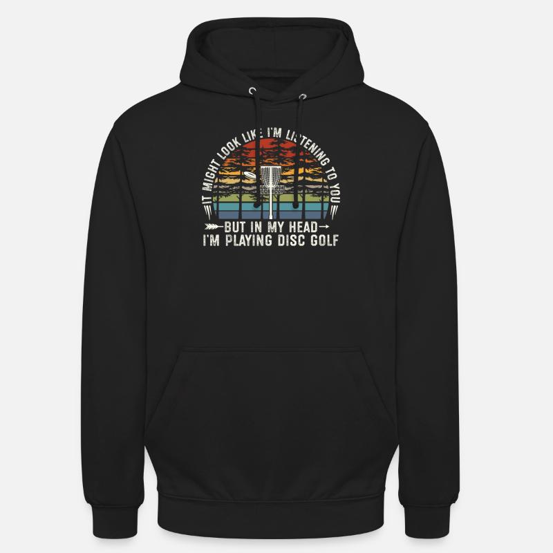 Discgolf Discgolfer Discgolfer Gift - Unisex Hoodie - black