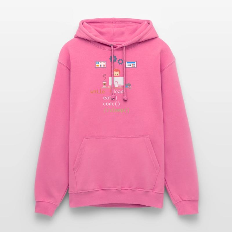 Dead Eat Code Sleep Funny Programming Computer Pro Sweat-shirt à capuche unisexe