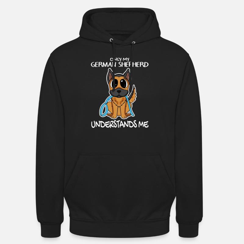Deutscher Schäferhund - Unisex Hoodie - Schwarz