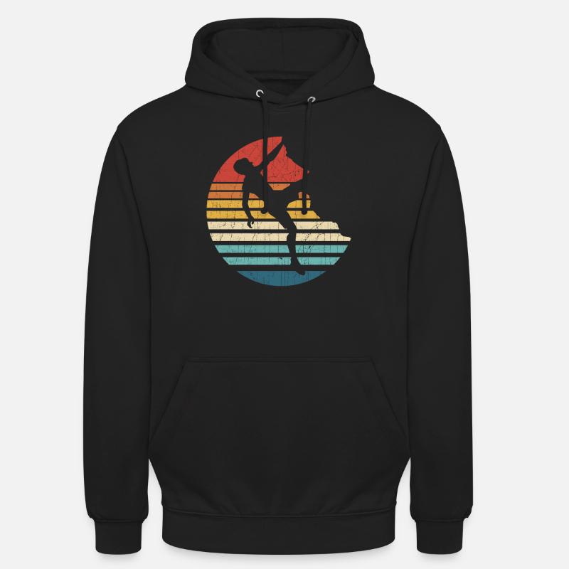 Geschenk Kletterer Boulderer klettern bouldern - Unisex Hoodie - Schwarz