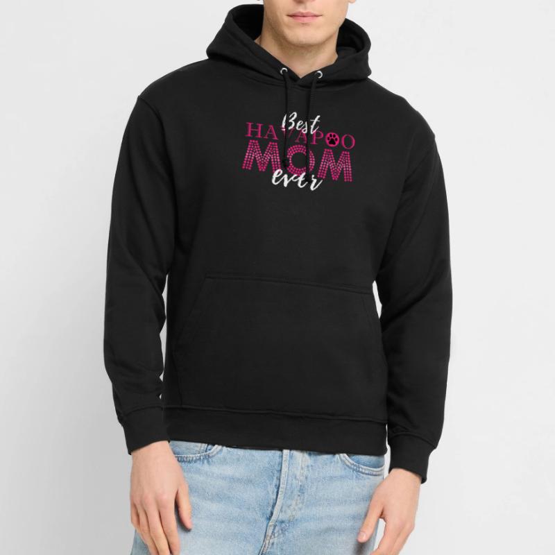 havapoo, havapoo havapoo himmel, Pudel Mischling, Unisex Hoodie