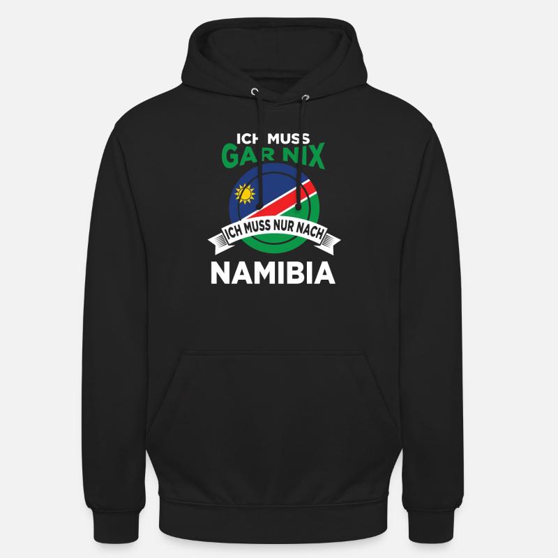 Afrika Namibia Geschenk Geschenkidee - Unisex Hoodie - Schwarz