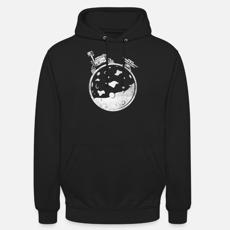 Mars Planet Space Space - Unisex Hoodie - black