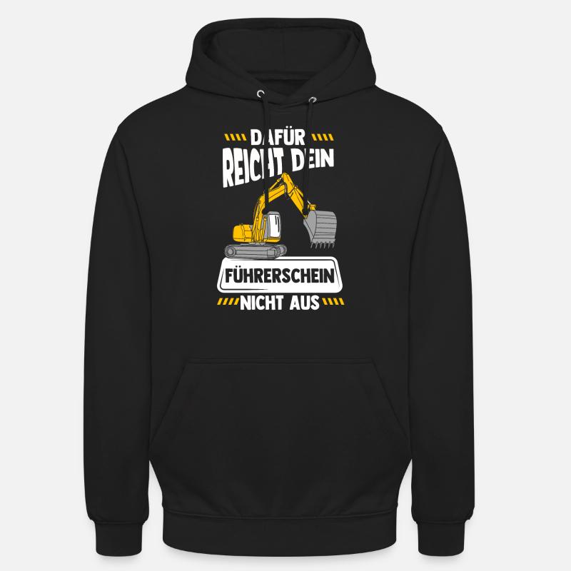 Bagger - Unisex Hoodie - Schwarz