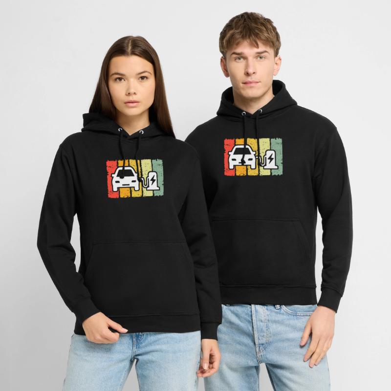 Eauto E-Auto Ecar E-Car Unisex Hoodie