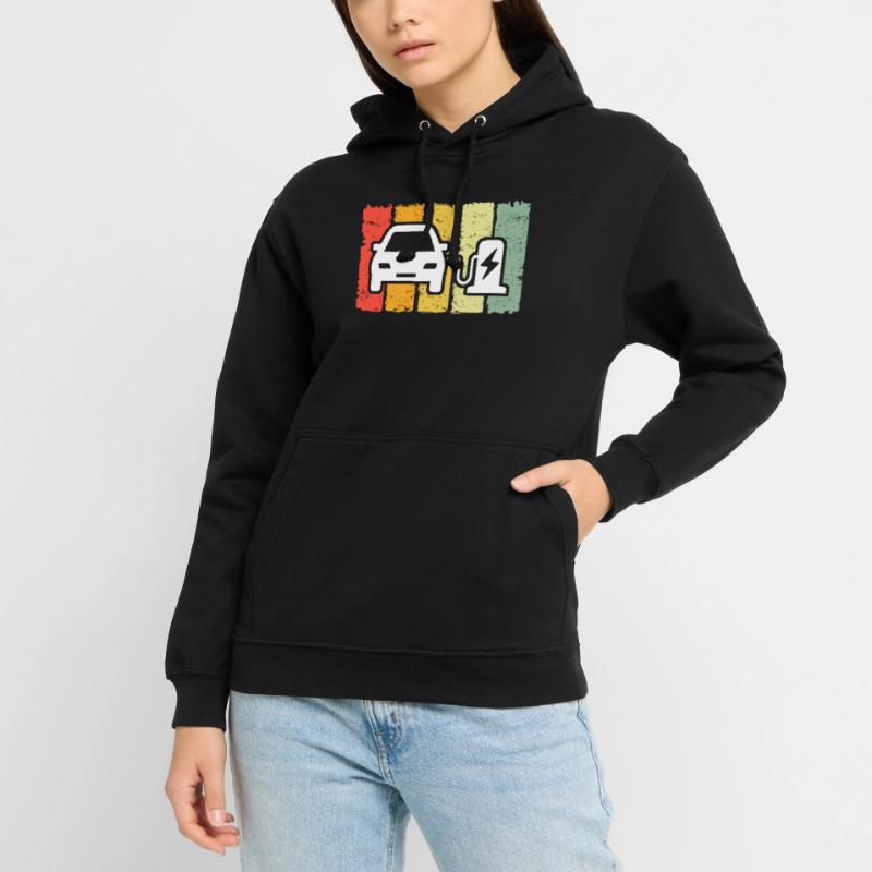 Eauto E-Auto Ecar E-Car Unisex Hoodie