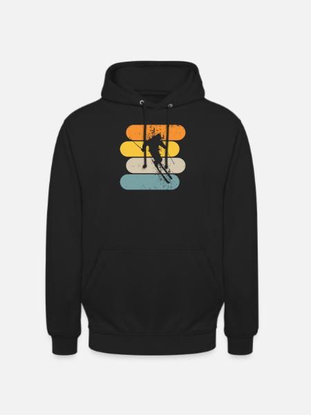 Skier - Unisex Hoodie - black